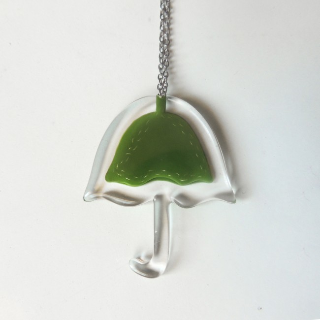 The Green Umbrella - Necklace